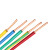创优捷 电缆线BV铜芯线1.5平方BVHE15单股家装电线100米