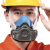 LISM8200透气防尘防口鼻粉尘硅胶装修灰粉打磨罩工业防烟电焊面罩 单独活性炭棉-200片(不含)