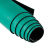 谋福CNMF433防静电台垫 橡胶垫 绿色耐高温工作维修皮桌垫（【整卷】1.2米×10米×2mm  ）