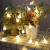 爱维逸led闪灯串彩灯圣诞节商店户外氛围布置防水露营夜市后备箱装饰品 彩色 1.5米10灯电池常亮