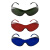 脱毛仪护目镜大排灯眼镜防激光专用小排灯遮光眼罩防护墨镜 蓝色+眼罩