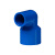 联塑（LESSO）90°异径弯头(PVC-U给水配件)蓝色 dn40X25