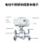 不锈钢04水高压高温切断阀阀调节阀防爆0 N10 6寸 白色执行器