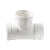 联塑（LESSO）90°顺水三通(等径三通)PVC-U排水配件白色 dn250