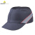 代尔塔(DELTAPLUS） 安全帽PE减震帽壳透气防砸工作安全帽帽檐5厘米 102150-NO 黑色 1顶