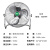 卫玛仕吹地机地面吹干机小型可调速大功率厕所工业用商用除湿 16寸趴地扇