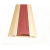 定制滑收边条铝合金木地板门槛压条平扣扣收口条带胶条. 4.3宽钛金色 0.9米