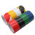 冰禹 BYyn-50 PVC地线贴地胶带 地板胶带 斑马线安全警示胶带 4.8cm*16y 12卷红色
