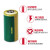 德力普（Delipow）锂电池16340电池3.7V  CR123a充电电池套装可充  充电器+2节cr123A3.6V