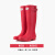 定制Joycorn加可雨鞋女时尚外穿防水高筒女士防滑水鞋惠灵顿雨靴 热烈红 37正码