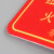 赫思迪格 HGJ-48 报警安全指示牌 不干胶消防标识牌贴纸 10×10cm 声光报警器(白)
