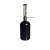 希万辉 套筒式可调定量加液器透明棕色玻璃加液瓶塑料套装 加液器配黑色塑料瓶（1000m