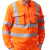 博迪嘉 GN600 防风防雨警示工作服 荧光橘红色（件）S-3XL