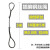 牛人 插编钢丝绳 双扣纯手工编织起重吊装吊索具编头子钢丝绳 吊0.8吨10-5米一根 