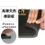 黑色天然橡胶板软高弹橡胶板垫3 5 10mm绝缘减震密封胶皮耐磨实心 1米*1米*2毫米