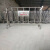 百舸 不锈钢铁马护栏 幼儿园景区商场排队围栏 交通安全隔离栏 304材质32外管1.2*2m带牌