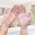 曼隆 一次性PVC手套加厚食品烘焙手套家务洗碗手套 100只/盒 透明款L码