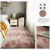 加厚地毯客厅ins北欧卧室少女网红床边毯飘窗榻榻米房间脚垫地垫 长毛素色-米白色+陹 厸+6o*2oo厘米（加厚升级款）