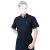 比鹤迖 BHD-2913 夏季厨师工作服上衣 短袖[黑色]XL 1件