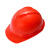 梅思安/MSA V-Gard-500 PE豪华型超爱戴帽衬 V型有孔安全帽施工建筑工地男女防撞头盔 红色 1顶装 企业专享