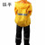 铁平TP 高防水 高透湿高警示安全反光分体式 工务雨雨裤套装上黄下蓝 上黄下蓝 S-XXXL 