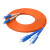 SAMZHE 光纤跳线 LC-SC 多模双芯 橙色 45m G2-LCSC45
