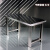 太孚 工业级拉丝全不锈钢工作台 实验室耐腐蚀实验桌 整体不锈钢 2100*750*800