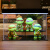 Disney动漫 忍者神龟模型 多纳泰罗 莱昂纳多 关节可动摆件 拉斐尔 6cm4款萌版神龟 玩偶+展示盒+灯(插电)