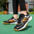 欧卡奥（OUKQQO）新款羽毛球鞋男比赛训练鞋透气轻便乒乓球鞋 白红 36