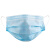 君御 一次性口罩 三层防护含熔喷布防尘透气防飞沫口罩  蓝色 50只/包
