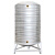 304不锈钢加厚水桶水箱储水桶立式太阳能楼顶蓄水酒罐水塔 50cm直径*高80cm*300加厚