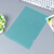 竹特 L型文件袋  14丝A4 透明绿 加厚单页单片档案袋透明防水塑料文件袋 企业定制