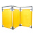 启罡 QG-BWL 180*100cm 折叠布艺围栏 黄色牛津布 一套三扇 单位：套