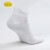 vibram五指袜男士透气低帮赤足运动跑步脚趾袜子女排汗袜情侣同款 白色 L（42-45）