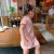 银初0-7岁中国风连衣裙儿童旗袍夏季薄款女宝宝裙子洋气小女孩公主裙 粉色 90cm