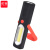 谋福 498Y 多功能工作灯可充电LED汽修维修机床应急强光手电筒(充电款红色)