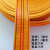 安全绳高空作业绳    安装空调安全绳空调外机安装绳高空作业绳加厚扁绳吊装绳HZD 黄色5.7厘米宽48米整盘