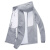 盖世男儿休闲风衣男夏季新款薄款透气运动风衣外套 2086男灰色 XL(约110-130斤)
