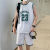 安踏无袖篮球服男球衣定制青少年运动套装冰丝短裤两件套 2001款23号套装 白色[高品质] M 70-85斤