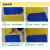 月桐（yuetong）YT-D2 悬浮地垫地毯地板拼接塑料防滑脚垫 单块25*26cm 黄色