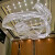 派钦酒店大堂艺术水晶飘带吊灯宴会厅售楼部沙盘异形玻璃工程灯具定制 来图定制