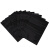 海斯迪克 HKW-263 黑色自封袋(100只）不透光密封袋 PE避光包装袋 防尘防水化工原料封口袋 5*7cm（13丝）