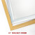 罗德力 铝合金前开启式海报框宣传广告框展框架 定制款2.1*1.1米 PVC板内容+外框(含安装)