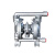 QBY-15气动隔膜泵铝合金耐腐蚀QBY系列气动水泵排污泵 QBY-15 铝合金 普通
