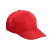 谋福 户外旅游帽 纯色休闲广告棒球帽 旅行社帽 夏令营帽 红色 