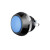 CDOE 12mm金属按钮防水开关彩色焊接式螺丝脚抗爆耐腐蚀 复位球形 锌铝合金螺丝脚(蓝色)