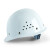 尚琛玻璃钢安全帽工地头盔免费印字劳保施工建筑电力监理领导安全头盔 蓝色三筋款按钮式