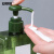 安赛瑞 按压式分装瓶 洗手液消毒液乳液收纳瓶 洗发水沐浴露瓶 四方墨绿 250ML 25093