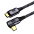 CY USB4快充数据线40G 100W兼容雷电4双头typec线高清8K60HZ同屏 黑色直头20Gbps 3.0m