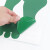 大工象 脚印地贴 台阶贴地板楼梯贴防水耐磨小脚丫贴纸(10对) 绿色